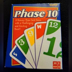 Vintage Phase 10 card game